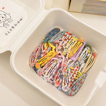 Clip Head Decorated Hair Clip Little Girl Child Butterfly Knot Card Cute Side Broken Hair BB Clip Hair Accessories Korea