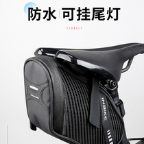 Waterproof bicycle back seat bag tail bag seat cushion bag mountain bike road bike riding bag bicycle saddle tail bag equipment