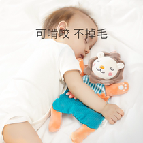 Nibble-biting Puppet Baby bed sleeping appeasement doll Entrance Doll Coaxed Sleeping Hand Puppet Animal Plush Paparazzi