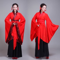 Xuan Ji Princess Etiquette State Costume Dance Performance Costume Women Improved Wide Sleeve Stage Performance Clothing Tang and Song Hanfu