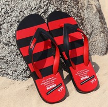 Slippers Men and women go out on vacation by the sea students simple casual summer slippers couples home a pair of Nordic style