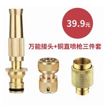 Yuyao Suzi pure copper car wash water gun faucet joint household watering flower spray gun garden tools
