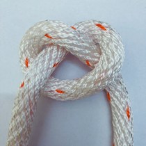 Full braided polypropylene rope Safety sub-rope tied rescue rope Soft wear-resistant polypropylene nylon brake tied cargo rope