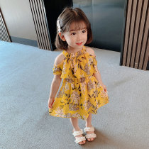 A 2 two-year-old female baby summer childrens 2021 new girl dress sub-summer season princess dress foreign style 1 week