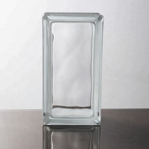 Jinghua glass brick transparent transparent transparent rectangular toilet long brick partition wall dry and wet entrance Factory Direct store