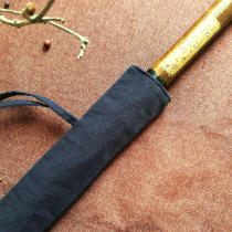 Small embroidery Xuan plain color flute bag can be added with a strap cotton extension hole Nanxiao bag Bau bag ruler eight protection bag