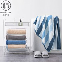 Hebei Huaen Textile and Weaving Textile Manufacturing Autumn and Winter Thickening of the bath towel 32 strands of cotton bath towel men and women