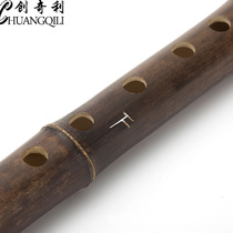 Single section Purple Bamboo Flute natural bamboo learning performance flute E F G tune bamboo flute factory sales