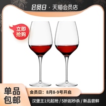 (Imported from Italy)Cheer Kaier Crystal Red Wine Glass Set Home Wine glass goblet Gift box