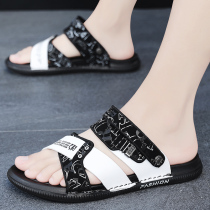 Summer sandals mens 2022 new dual-use exploits beach lined with soft bottom breathable casual trendy men cool tug