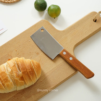 Vitality corner Korean ins same mini cake knife bread toast slicing knife cheese butter pizza knife