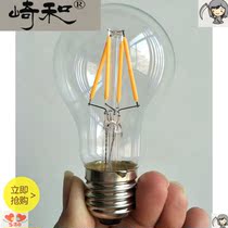 Saki and American retro Edison light bulb tungsten wire E27 retro light source Creative art personalized light bulb