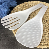 Commercial thick rice spoon non-stick rice restaurant canteen spatula five-finger plastic rice loose rice shovel