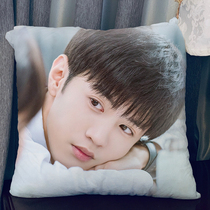 Chen Zheyuans custom pillows around the secret of the dark grid Zhou Syue support poster Doll Gift