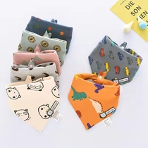 Full Cotton Age Saliva Towel Autumn Winter Baby Pure Cotton Newborn Baby Apron Bib Super Soft Windproof Girly Scarf