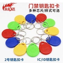 Spot IC key chain card access card elevator card can be copied ID card cuid card repeatedly erased t5577 blank card in and out of the card access placket card UID drip card to wear the firewall