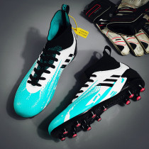 Testep joint mens shoes Messi football shoes Mens boys Nails Children Boy Long Nails High Helps Match Special Training Sneakers
