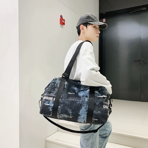 Мужская сумка для путешествий, вместительная и большая сумка на одно плечо, багажная сумка-органайзер, спортивная сумка