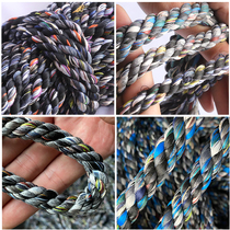  Nylon rope soft rope tied rope Greenhouse pressure film rope tied truck rope hanging seedling sealing car drying clothes drying thick woven rope