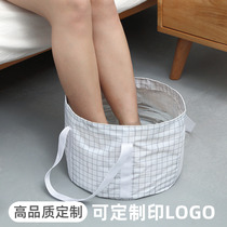 Customizable LOGO folding basin large travel Bubble Bag laundry basin basin wash basin wash foot bucket
