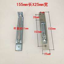 s anti-theft door Heaven and earth dark latch double open door invisible stainless steel central control latch mother and child door fire door