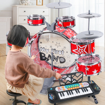 Childrens toys 1-3-6 years old drum set children beginner jazz beating drums 2-4 little boys 5 gifts 8 women