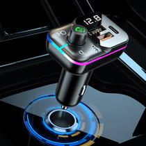 Car charger with Bluetooth receiver without loss-free sound quality player conversion car charger with super fast charge