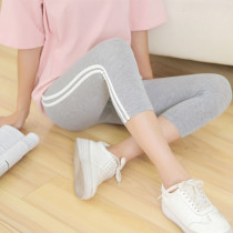 Large size pregnant women leggings summer thin summer pregnant women pants fashion outside wear Capri pants shorts summer wear