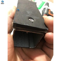 Rubber pad Square strip rubber gasket frame tube pressure-resistant vibration damping anti-collision strip non-slip glass transport rubber plate