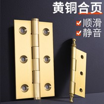 1 inch 2 inch 3 inch pure copper wardrobe hinge hardware folding flat cabinet door shaft invisible accessories