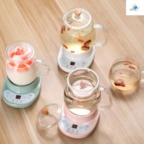mini office multifunctional health Pot mini small tea breeder fully automatic household glass flower teapot 1 person 2