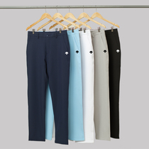 Golf trousers mens autumn and winter sports stretch pants quick-dry non-iron casual gold clothing new pants thick model