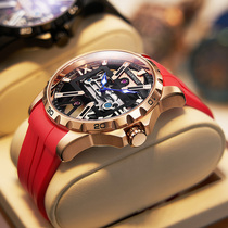 Mark Huafei new watch mens automatic mechanical watch waterproof hollow 2021 brand mens watch