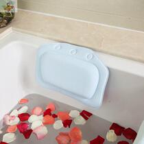 Bath pillow waterproof sponge bathtub pillow tub pillow bath pillow bath head large suction cup non-slip tasteless bathroom