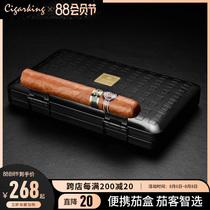 Cigarking Slim Humidor Travel Portable Cigar Humidor Cuban Cedar Wood Five-pack Cigarette Case