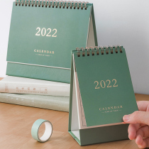 Three-year two-year simple desk calendar 2021 cute art office desktop calendar creative cute self-discipline punch in