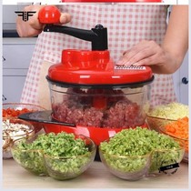 Meat grinder household manual small dumplings with multi-functional cooking automatic chopping chili artifact mixing stuffed dishes
