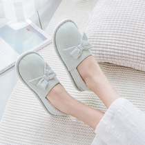 Confinement shoes summer thin bag heel postpartum spring and autumn soft-soled September 10 thick-soled autumn pregnant women maternity slippers
