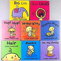 Little Datten Reading Pen Little Dirty Child A Hair 16 English Enlightenment Cardboard Toy leslie patricelli