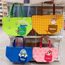 Toy Story Strawberry bear three-eyed boy Woody Bass light-year printed lunch bag MINISO famous and high-quality products