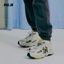 MLB Official Mens and Womens Old Daddy Shoes heightening Thick Shoes Sports Retro Casual Stars the same Spring Summer New SHC3