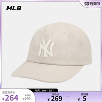 MLB official men and women hats couple sunshade sunscreen soft top baseball cap Sports and Leisure 21 Autumn New CP88