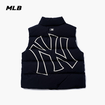  MLB official mens and womens down vest NY sports fashion casual loose 21 autumn new DVB01
