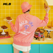 MLB Official Men's and Women's Crewneck Wear LIKE Leisure Turtleneck Loose Couple Warm 21 Fall Winter New MTL51