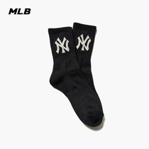 MLB official mens and womens socks NY midline socks sports fashion simple casual 21 Autumn New SOM01