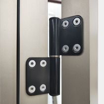 Non-flush titanium-magnesium alloy sanitary door hinge cabinet door hardware fixing parts removal and unloading hinge