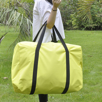 LowKey moving packing artifact storage bag canvas hand-held snakeskin woven duffel bag super-capacity sack