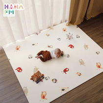 HAHAFM childrens crawling mat thickened TPU Gutt cotton climbing mat baby mat living room home mat whole sheet