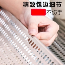 Balcony pad stainless steel anti-theft window anti-theft net Anti-fall fence punching plate grid flower frame mat household