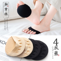 Rice Tong wears high heel shoes Five fingers Special socks Semi-sharp socks Semi-brace socks Semi-cut socks Semi-sole stockings Socks Toe